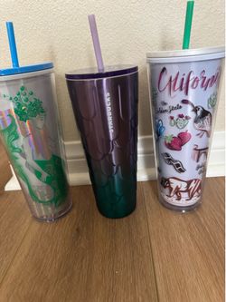 Starbucks tumblers/cups