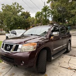 Nissan Armada 2015 Color Rojo