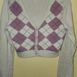 Women's Aeropostale Cropped CARDIGAN Size Medium 