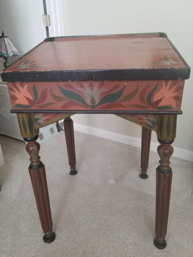 Beautiful Hand Painted Desk