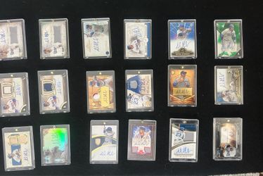 LA Dodgers Adrian Gonzalez Numbered Autograph Cards
