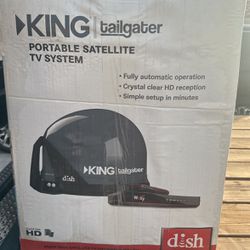 King Tailgater  Portable Satellite Tv System 