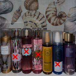 Fragrance mists