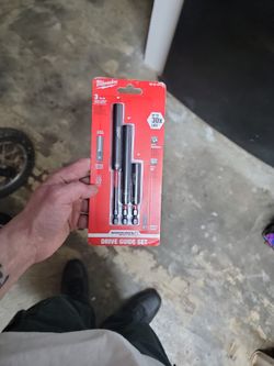 Milwaukee 3 Piece Drive Guide Set 