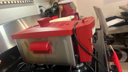 Fryer and small over toaster