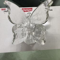 Crystal Butterfly Paperweight – Simon Designs – Gift Box Included