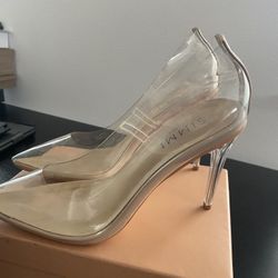 Clear Simmi london heels