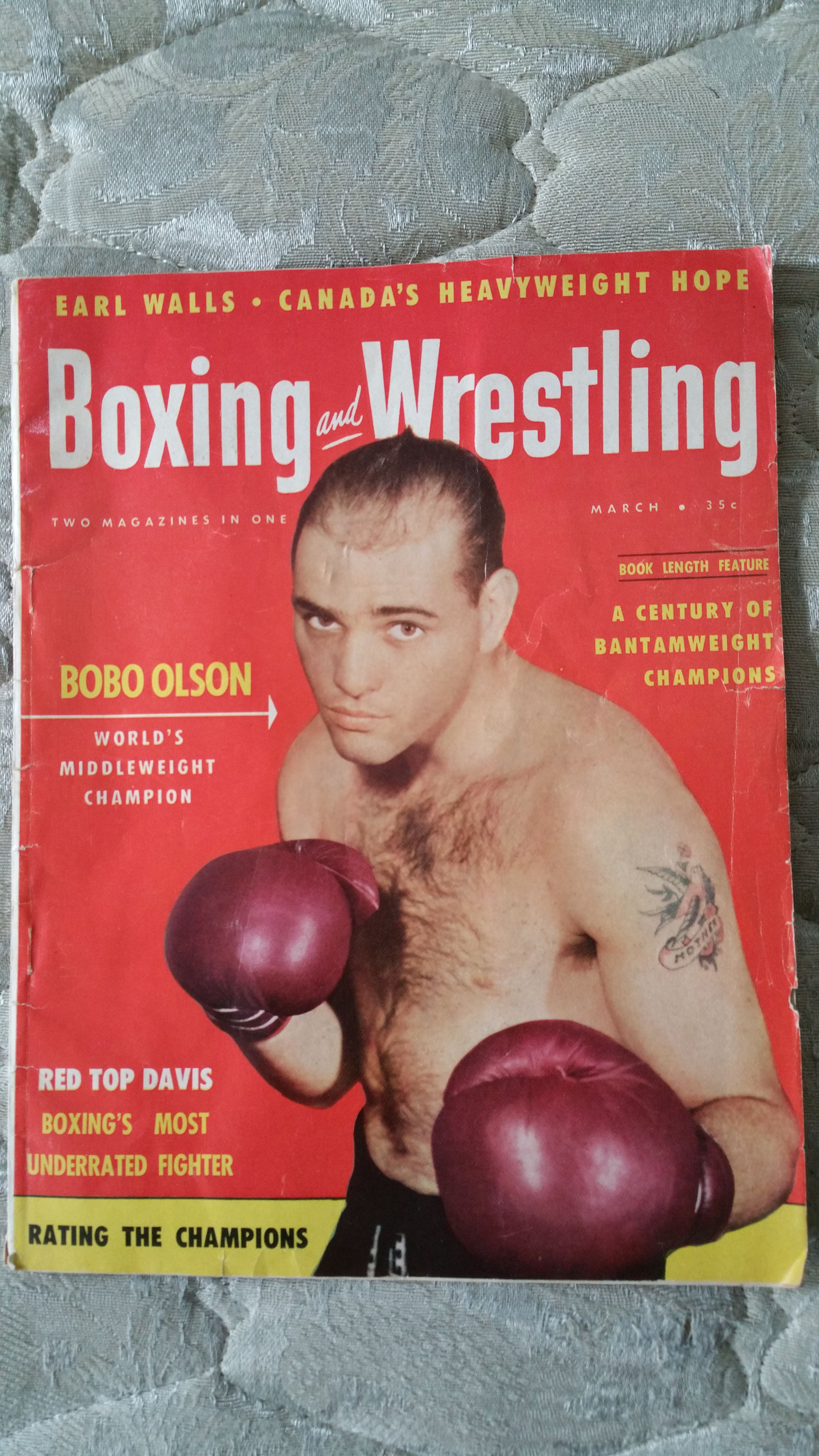 Boxing mag from 50s