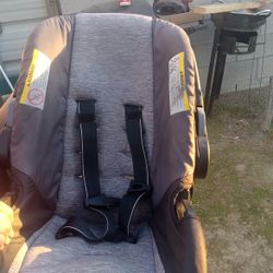 Baby Carseat With Base And Stroller
