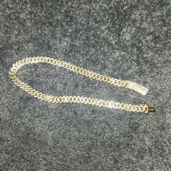 Iced Out Gold Colored Chain