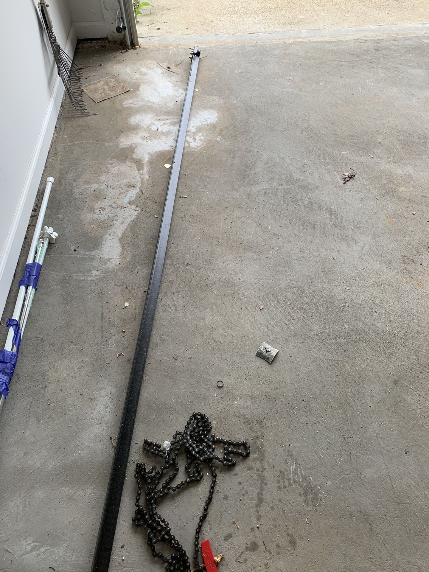 FREE Garage door rail