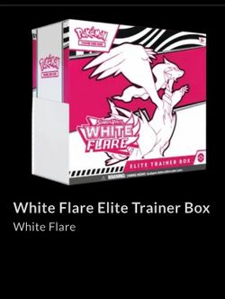White Flare Elite Trainer Box