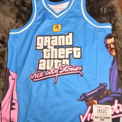 Grand Theft Auto Vice City Headgear Classics Basteball Jersey