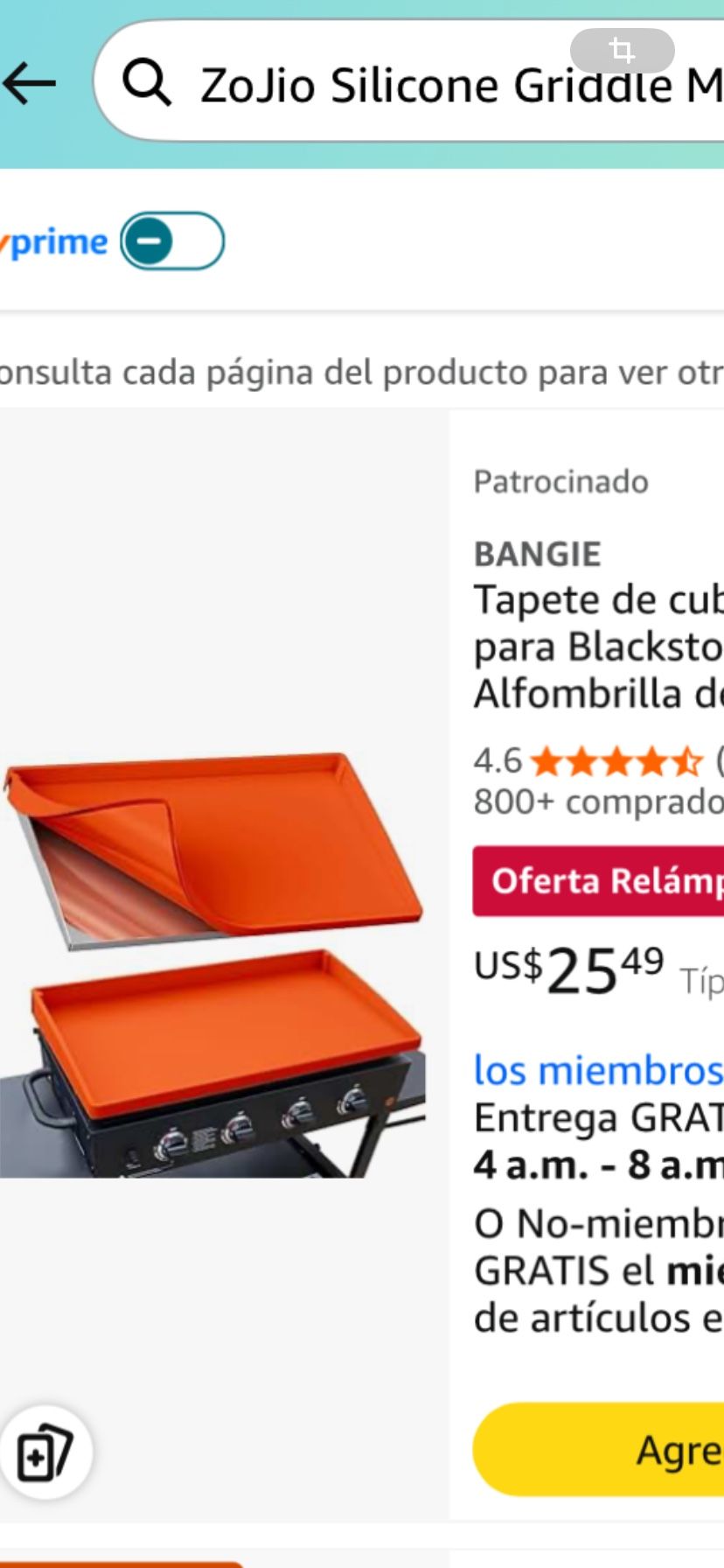 Tapadera De Silicona Para Parrilla