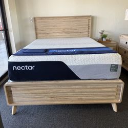 Queen Wooden Bed Frame 