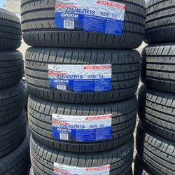 225/40/18 New Tires #4 Atlander Mount & Balance // 4 llantas nuevas Instaladas Y Balanceadas