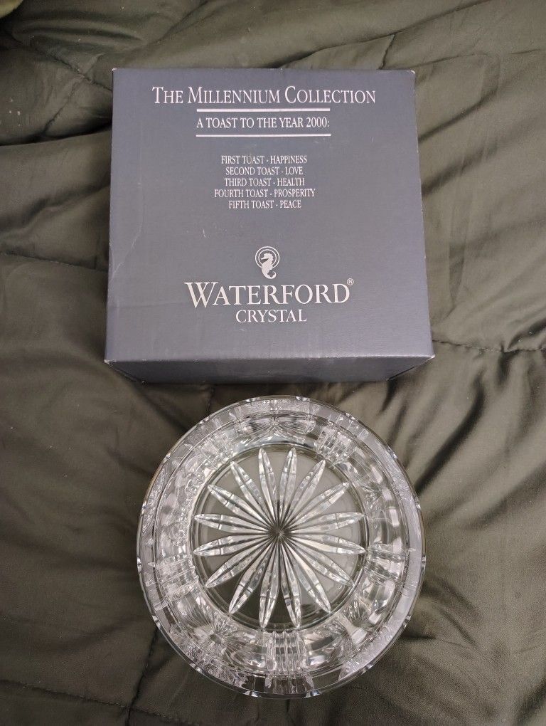 Waterford Crystal Champagne Bottle Coaster
