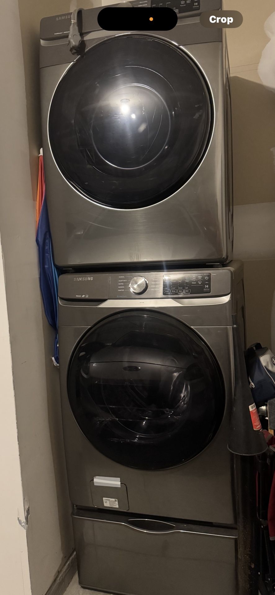 SAMSUNG Washer And Dryer Front Load