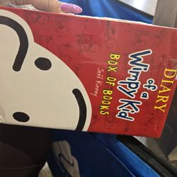 Diary of a WImpy Kid BOX of BOOKS