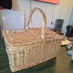 Wicker Picnic Basket
