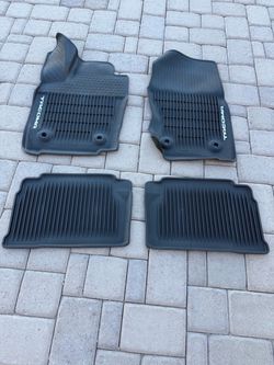 2018-2026 Toyota Tacoma factory rubber floor mats