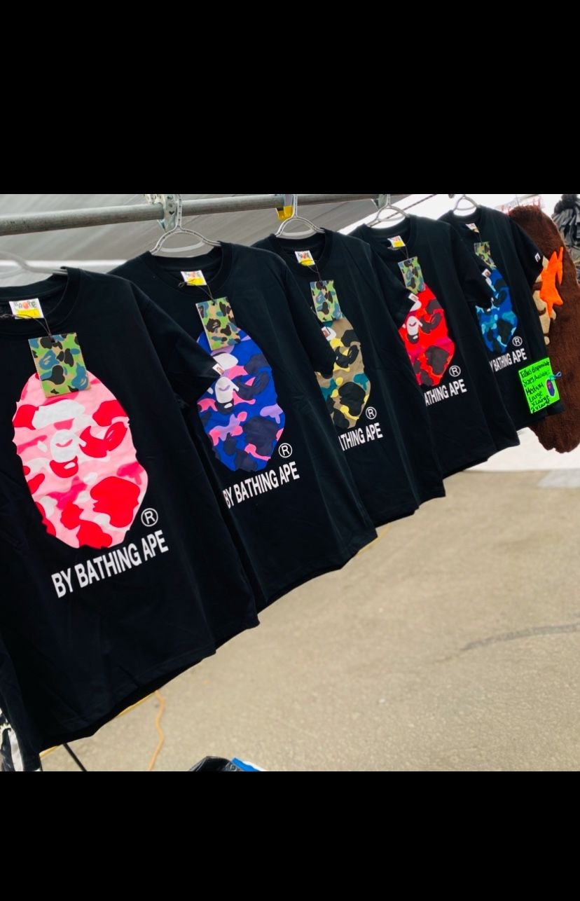 Bape Shirts 🦍 $60 2 For $100