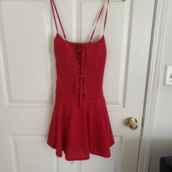 Short Red Dress For Sale