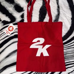 Exclusive 2K Sports Red Tote Bag