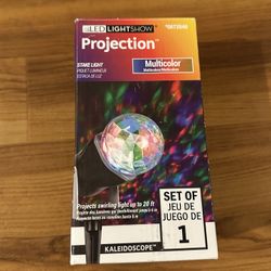 Projection Kaleidoscope Light Show 