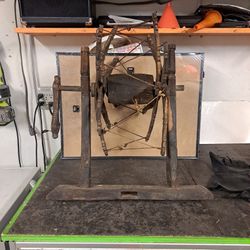 Antique Spinning Loom
