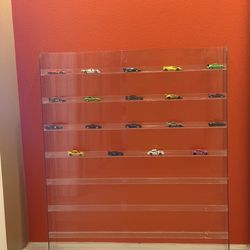 Hot Wheels / Pokemon / Needoh / Popmart  Clear Display Shelf