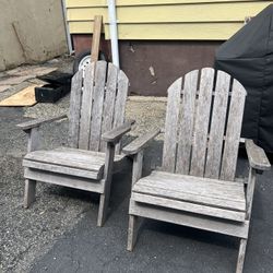 Teak Adirondack Chairs 