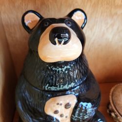 Large BEARFOOTS Cookie Jar