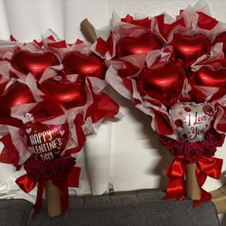 Valentines Balloon Bouquet 