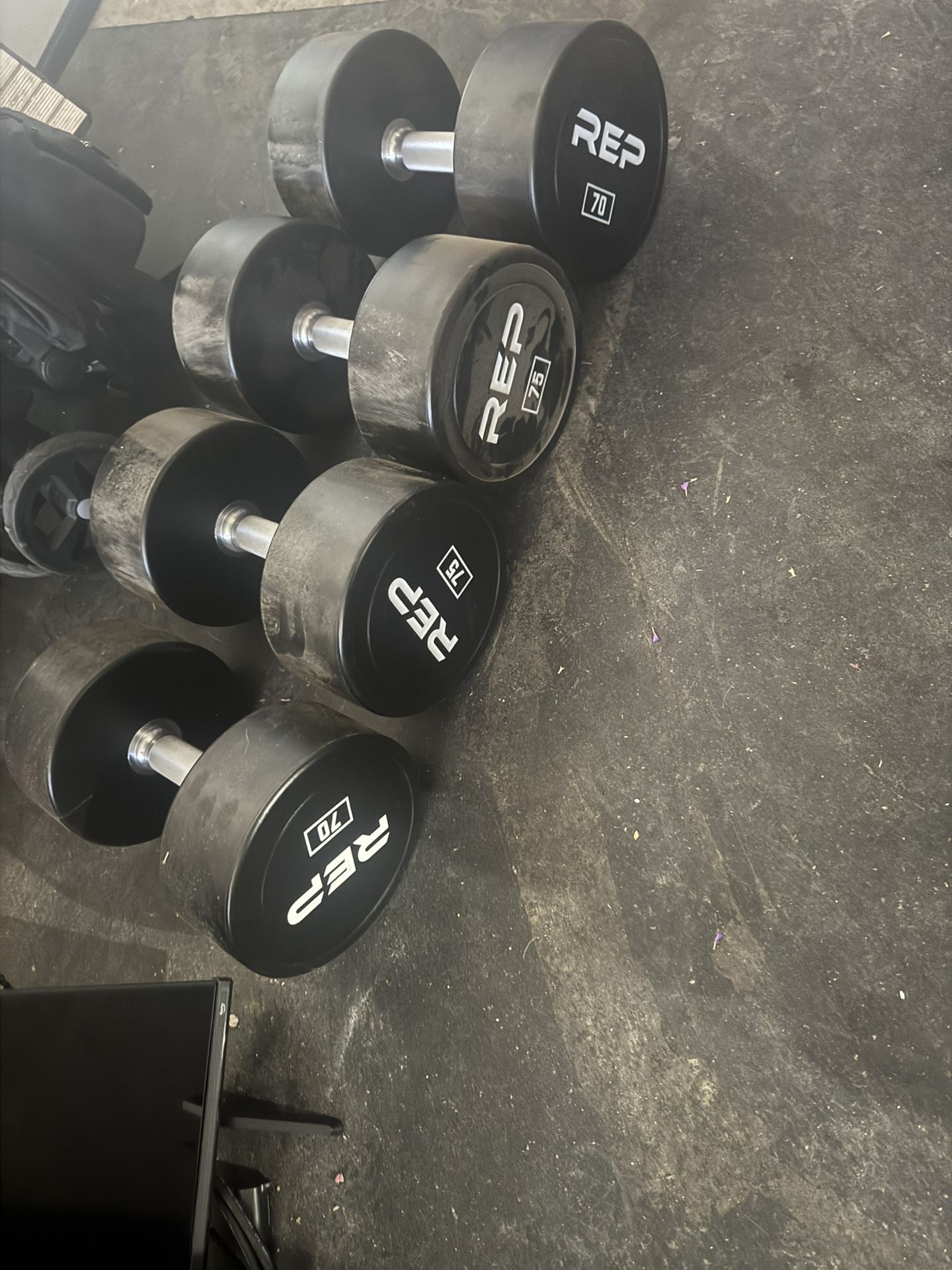 Rep Fitness Urethane Dumbbells