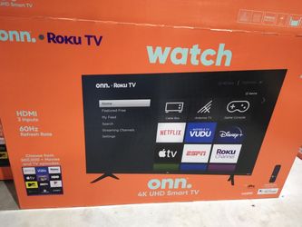 50" ONN SMART 4K ROKU TV