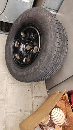 Rims and tires for nissan 6 lugs