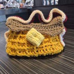 Crochet Waffle 🧇 Handbag 