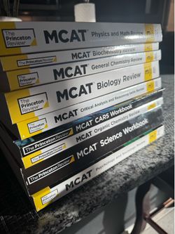 MCAT books / study material