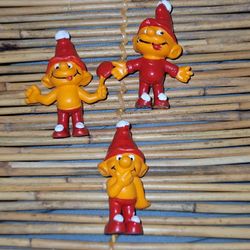 Empire Toys Gnome Family 1978 PVC figures lot collection Hong Kong