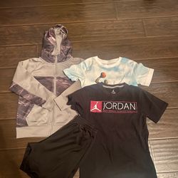 NIKE AIR JORDAN BOYS LOT SIZE 8