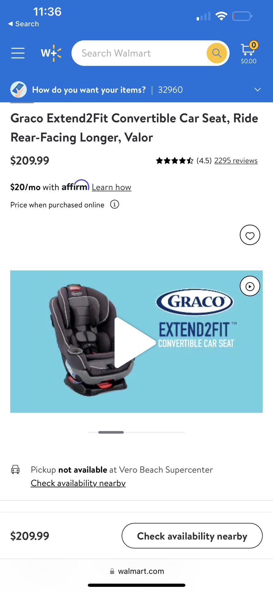 Graco Car Seat For Sell