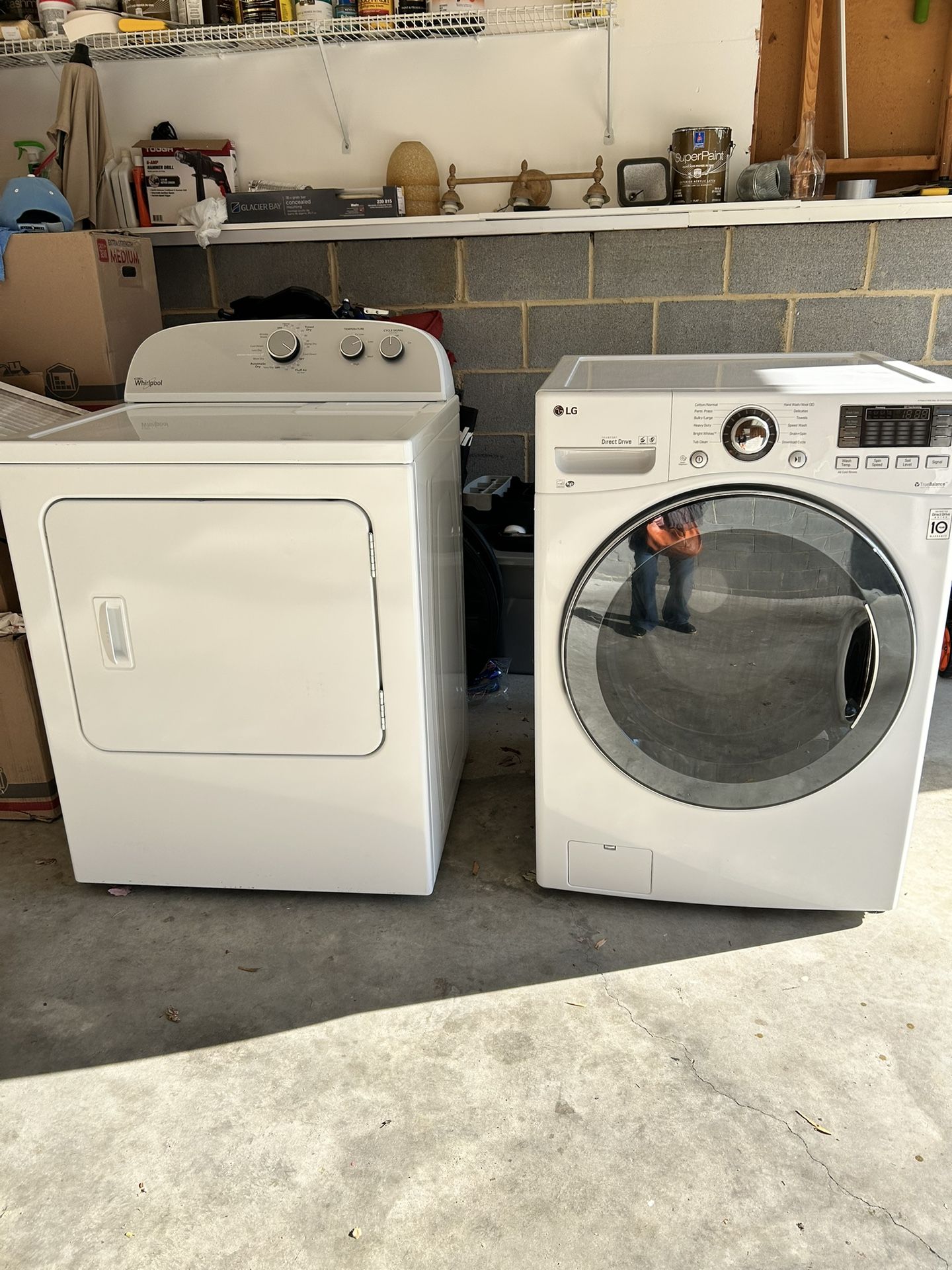 LG Washer and Dryer