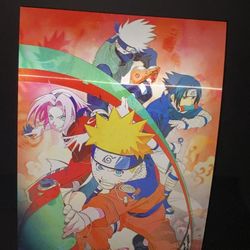 Naruto 3D Lenticular Anime Poster 