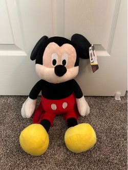 Mickey Mouse backpack plush