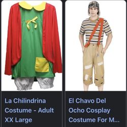 Couple Costumes El Chavo And La chilindrinas Costumes 