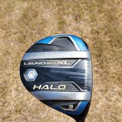 Cleveland Launcher XL Halo 3 Wood Stiff 15 Degree Comes With Headcover Golf Pride Grip