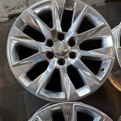 Chevy 20 Inch Rims OEM