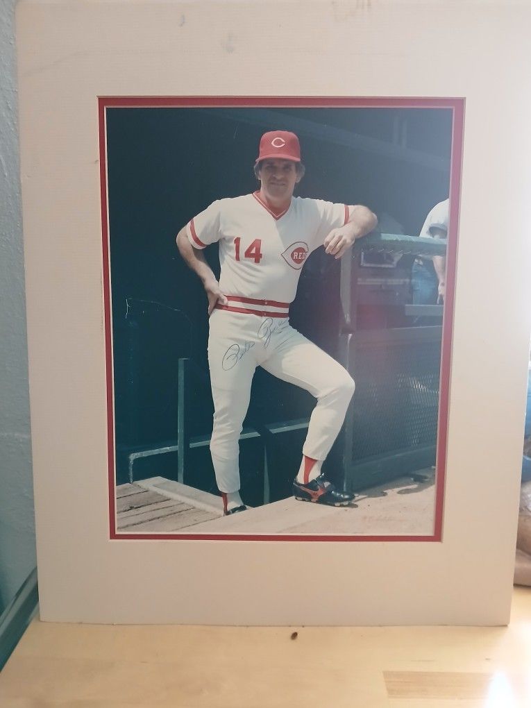 16x20 Pete Rose Autograph