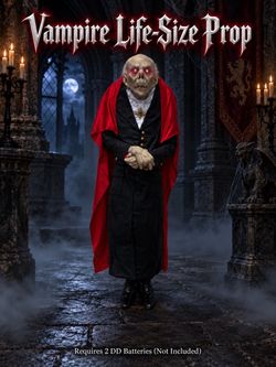Life-Size Vampire Halloween Prop